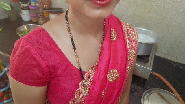 Leaked Bhabhi MMS Kitchen Affair in Doggystyle